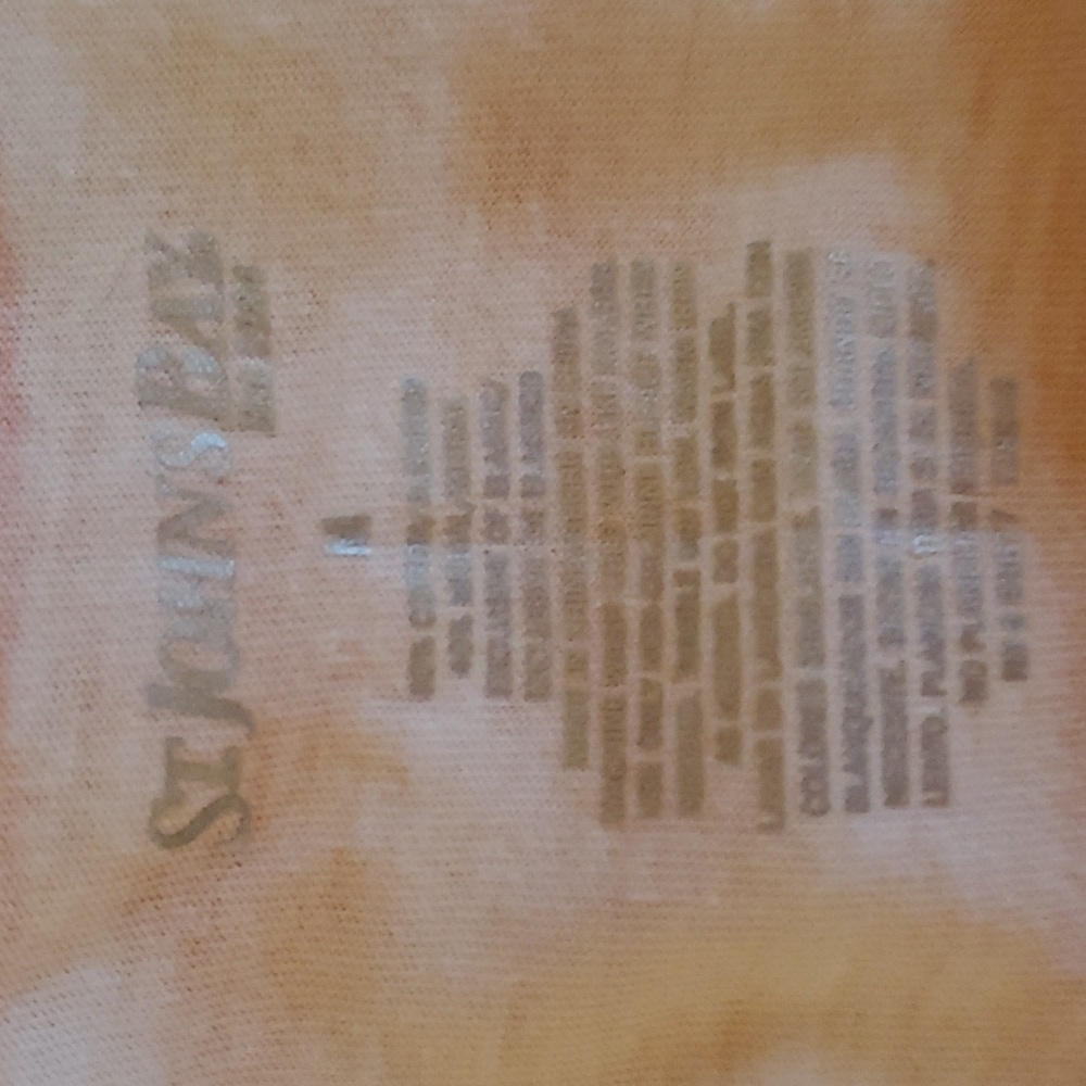 St. Johns Bay Ruffle Neck Tank Top - Picture 3 of 3
